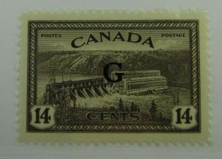 1950 Canada Sc O22 G Overprint Mh - Vf Stamp