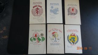 Viet - Nam Sc 326,  335 - 336,  337 - 338 X 6 First Day Booklets For United Nations