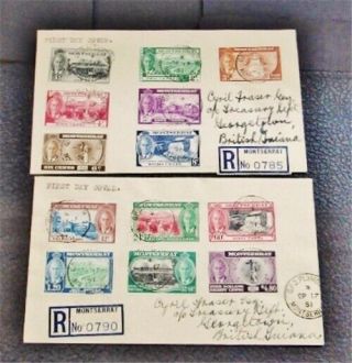 Nystamps British Montserrat Stamp Fdc Paid: $160