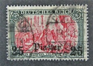 Nystamps German Offices In Turkish Empire Stamp 42 $550