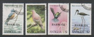 Barbuda - 1980,  Birds Set - F/u - Sg 536/9