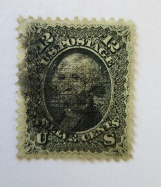 Usa Scott 97 ° Well Centered Vf With Warrenty Cv 250 $ See Details /ct3732
