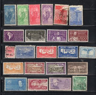 Brazil Brasil Stamps & Hinged Lot 52220