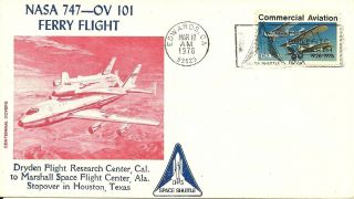 Nasa Space Shuttle 747 - Ov101 Ferry Flight,  Dryden Flight Research Center 3/10/78