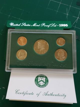 1995 - S United States Proof Set W/ Box Uncirculated From.
