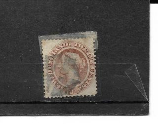Newfoundland Queen Victoria Stamp 28 (scott) Cancelled Cat Value $47.  50