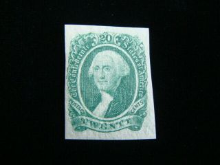 Confederate States Of America Scott 13 Never Hinged O.  G.  $90.  00 Mnh