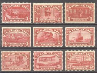 U.  S.  Q1 - 9 - 1913 Parcel Post ($330)