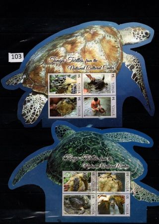 // Tonga 2013 - Mnh - Animals - Marine Life - Turtle