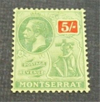 Nystamps British Montserrat Stamp 74 Og Nh $35