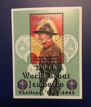 Uganda 20th World Scout Jamboree Ss.  Sc 1771.  Mnh.  2003.