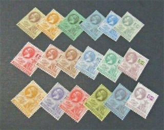 Nystamps British Montserrat Stamp 54//71 Og H/nh $62