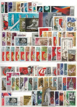 Russia Ussr 1967 Complete Sets 130v / T21020