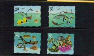 2863 - 66 - Wonders Of The Sea - Us Stamps
