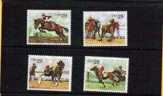 2756 - 59 - Sporting Horses - Us Stamps