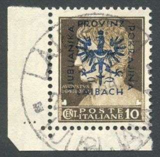 Laibach,  German Occupation,  1944,  10 C