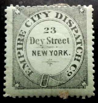 Buffalo Stamps: Empire City York Local Stamp,  Scott 64l1