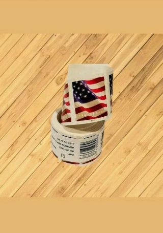 Usps Us Flag 2017 Forever Stamps - Roll Of 100