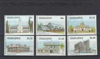 A121 - Zimbabwe - Sg870 - 875 Mnh 1994 Centenary Of Bulawayo