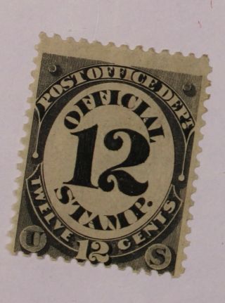 Saturday Night Special Scott O52 - 12 Cents Post Office Og Mh Scv - $120.  00