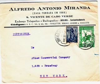 Cabo Verde - Portugal Colony - 4x covers 1909 - 1941 4