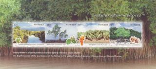 India Modern 2000 Pms - 14 Mangroves Mini - Sheets X10 Pi Rs 3000