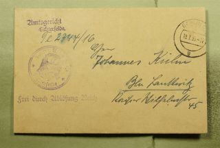 Dr Who 1935 Germany Berlin Stampless Folded Letter C124720