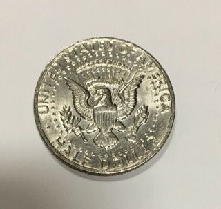 1974 Kennedy Half Dollar,  Error Coin,  No “f” Initials On Back