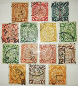 China Stamps Imperial Coiling Dragon / Extremely Rare High Value Cv