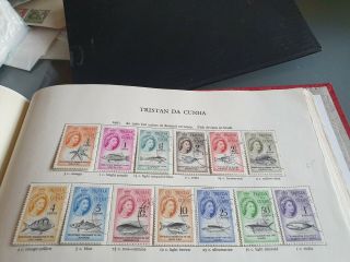 Tristan Da Cunha 1961 Sg 42 - 54 Definitives