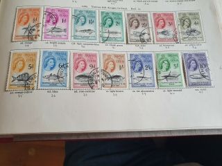 Tristan Da Cunha 1960 Sg 28 - 41 Definitives