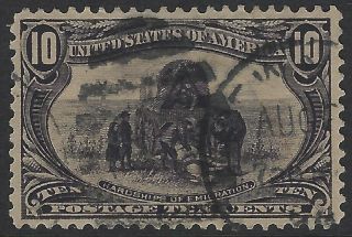 Us Stamps - Sc 290 - 10c Trans Mississippi - - Xf  (k - 108)