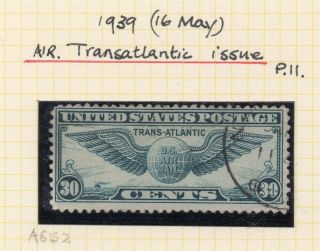 United States 1939 Early Issue Fine 30c.  316177
