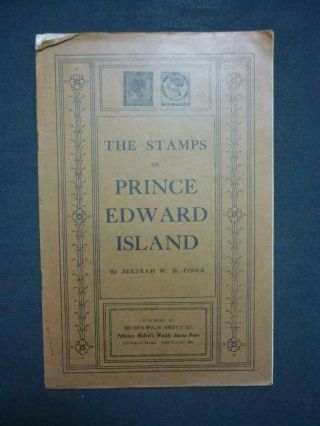 The Stamps Of Prince Edward Island By Bertram & Poole