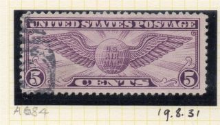 United States 1930 - 34 Air Early Issue Fine 5c.  316195