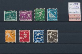 Lk66121 Netherlands 1928 Sports Olympics Fine Lot Cv 60 Eur