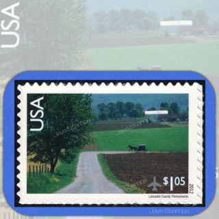 2012 Lancaster County Pa Scenic American Landscapes $1.  05 Air Mail C150