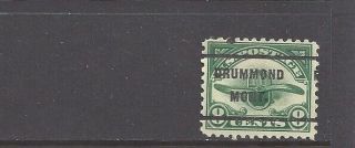 Montana Precancel On " Propeller " Early Air Mail Stamp (c4)