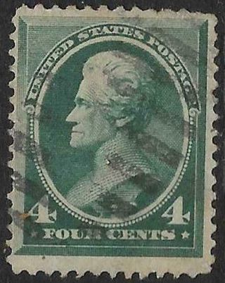 Xsa003 Scott 211 Us Stamp 1883 4c Jackson