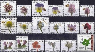 2015 - 2017 Stamps Medicinal Plants Complete Set Mnh