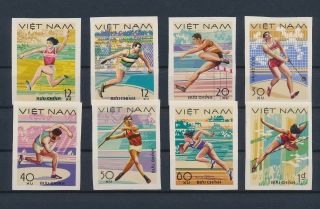 Lk54448 Vietnam Imperf Athletics Sports Fine Lot Mnh