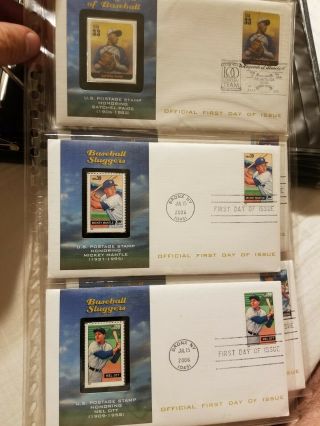 Stamps Bulk: Mickey Mantle,  Satchel Paige,  Roy Campanella,  More