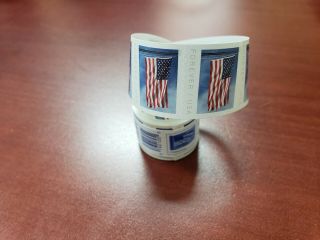 Usps Forever 100 Stamps 2019 Us Flag In Roll