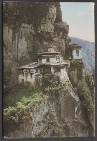 Early Views Of The Kingdom Of Bhutan 20 Ppc Pub By Dept Of Tourism Thimpu