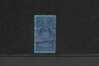 U.  S.  Tax Paid Revenue Stamp For Seven Class A Cigars,  Series 111,  Tc838