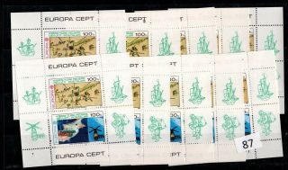 ,  10x Northern Cyprus 1983 - Mnh - Europa Cept - Ships,  Space