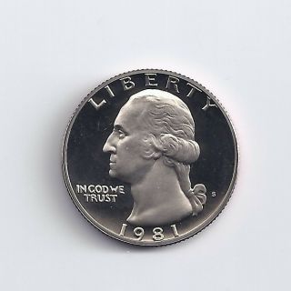 1981 - S T1 Proof Quarter
