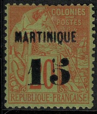Martinique 1887 Sc 60 Scv $60.  00