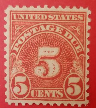 Postage Due Scott J83 - 5 Cent 1931 - Mnh