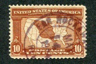 1904 U.  S.  Scott 327 Ten Cent Louisiana - Purchase Expo Stamp